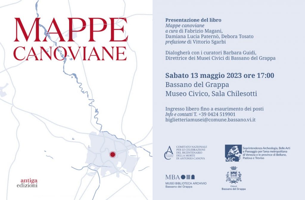 Bassano del Grappa, 13 maggio | Presentazione del volume “Mappe Canoviane”