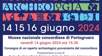 GEA 2024 |I Carabinieri Tutela Patrimonio culturale di Venezia consegnano un’urna cineraria romana di recente recupero al Museo nazionale concordiese di Portogruaro